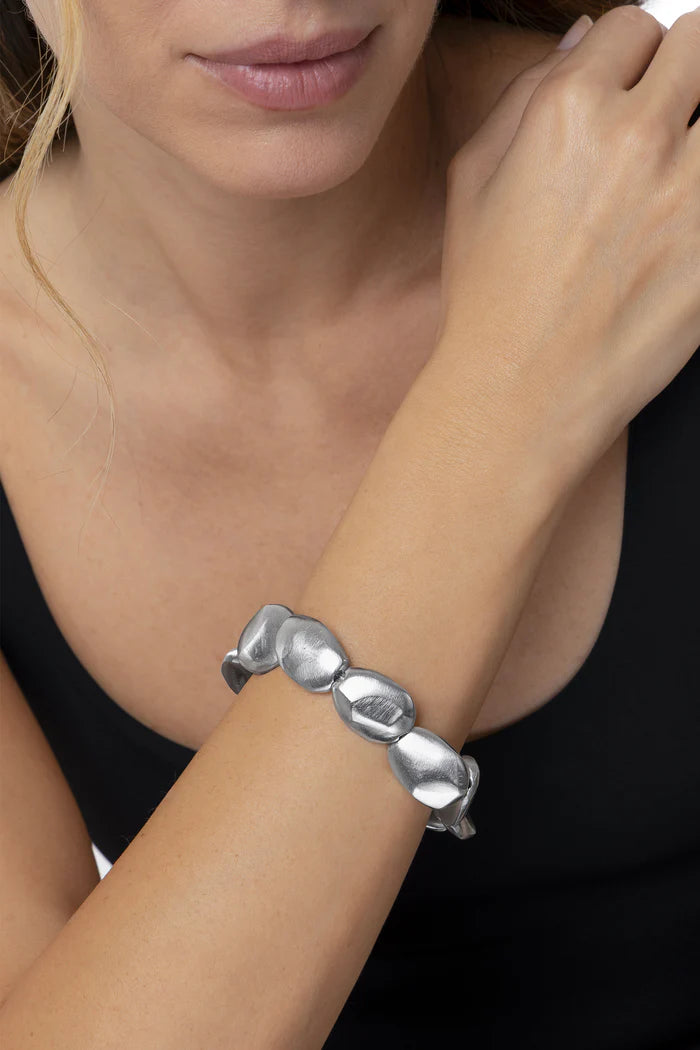 BRACCIALE ELASTICO PIETRE