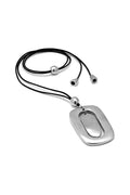 RECTANGULAR OVAL PENDANT