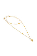 COLLANA CATENA LUNGA CUORI
