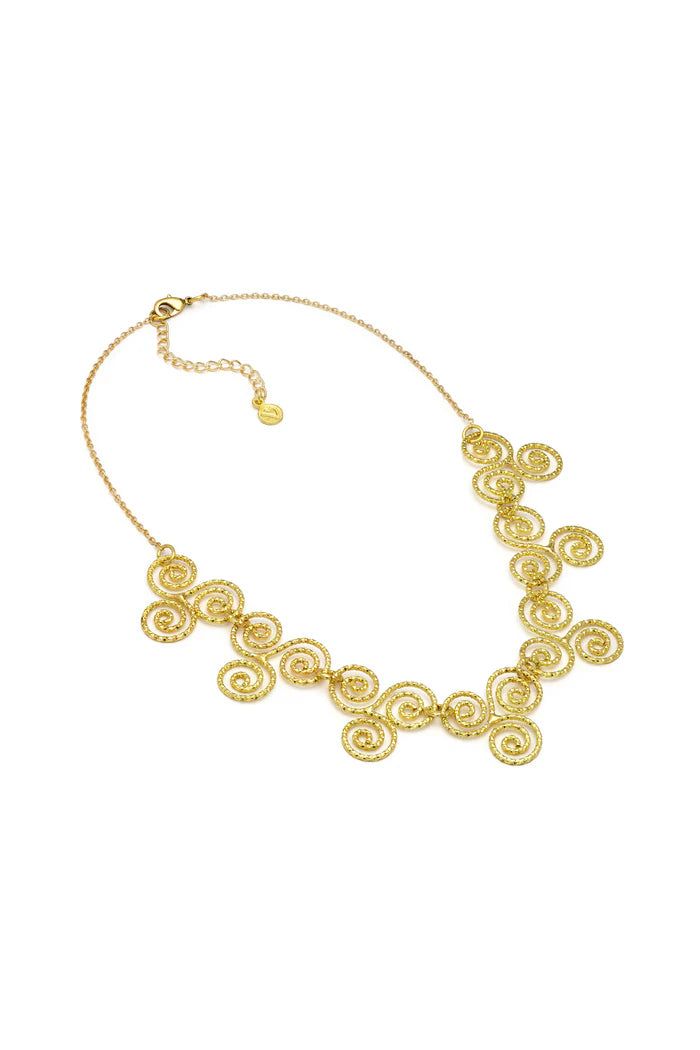 TRIS SPIRALS NECKLACE