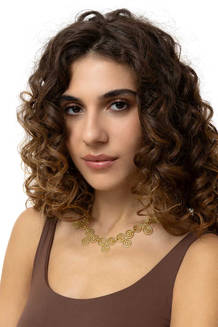 TRIS SPIRALS NECKLACE