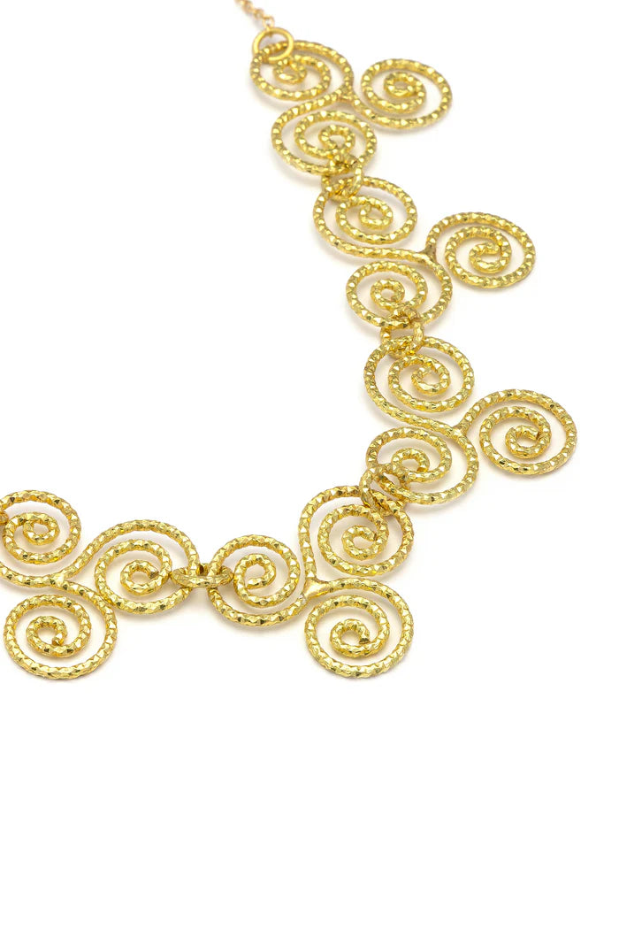 TRIS SPIRALS NECKLACE