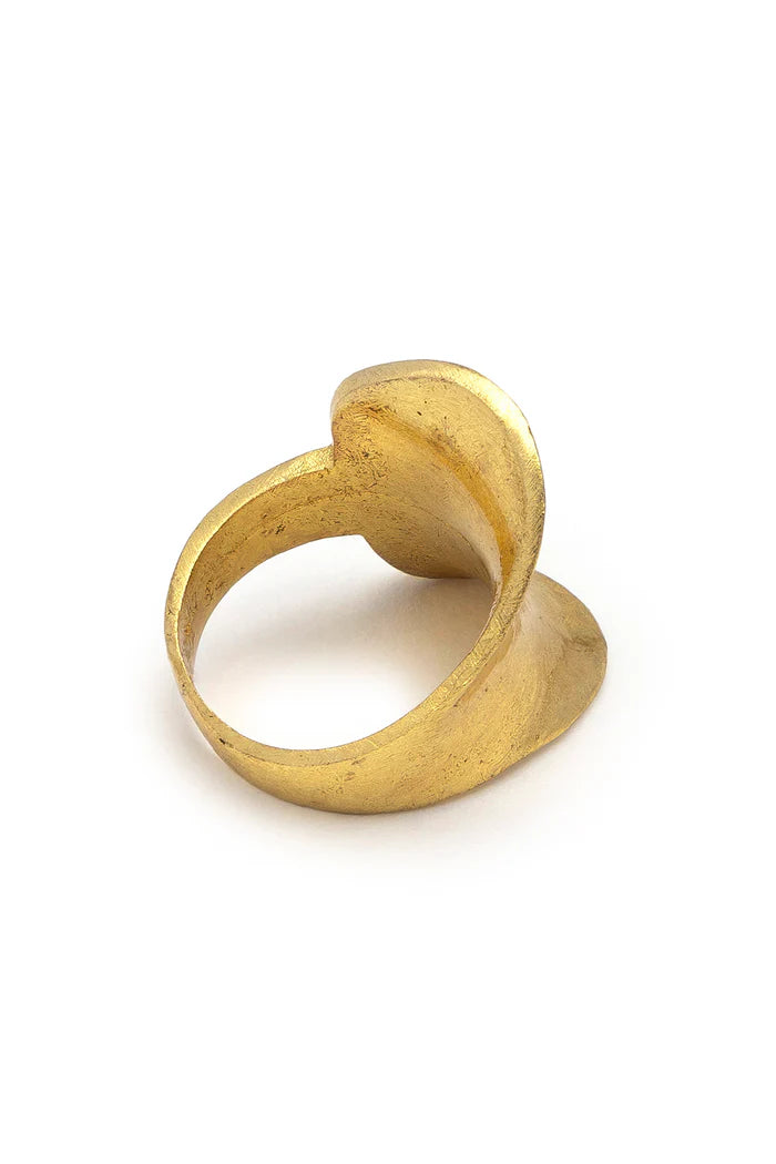 IRREGULAR PLATE BAND RING