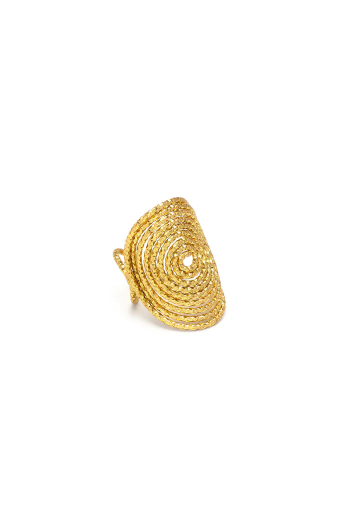 SPIRAL BAND RING