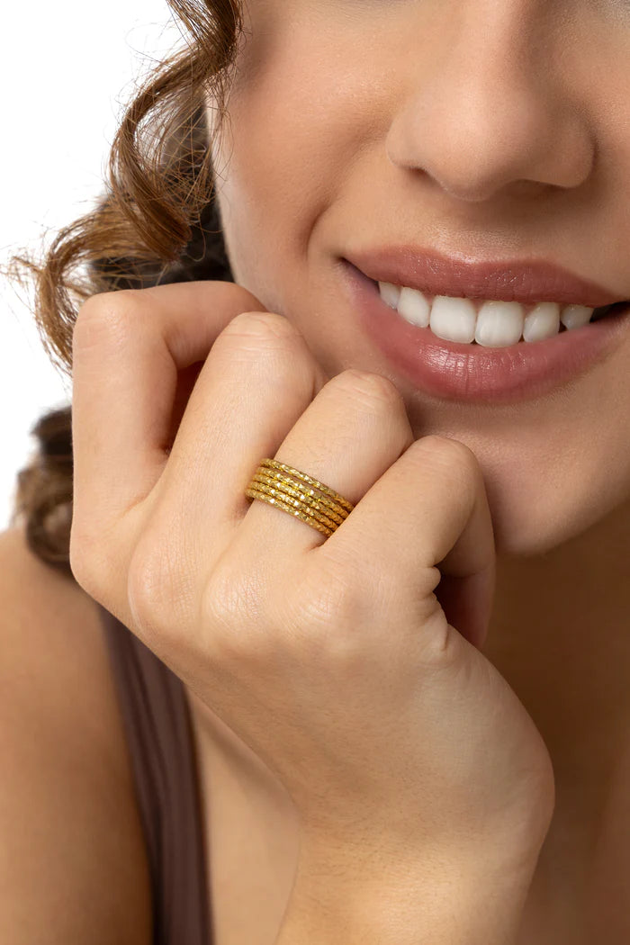 5-LINE BAND RING