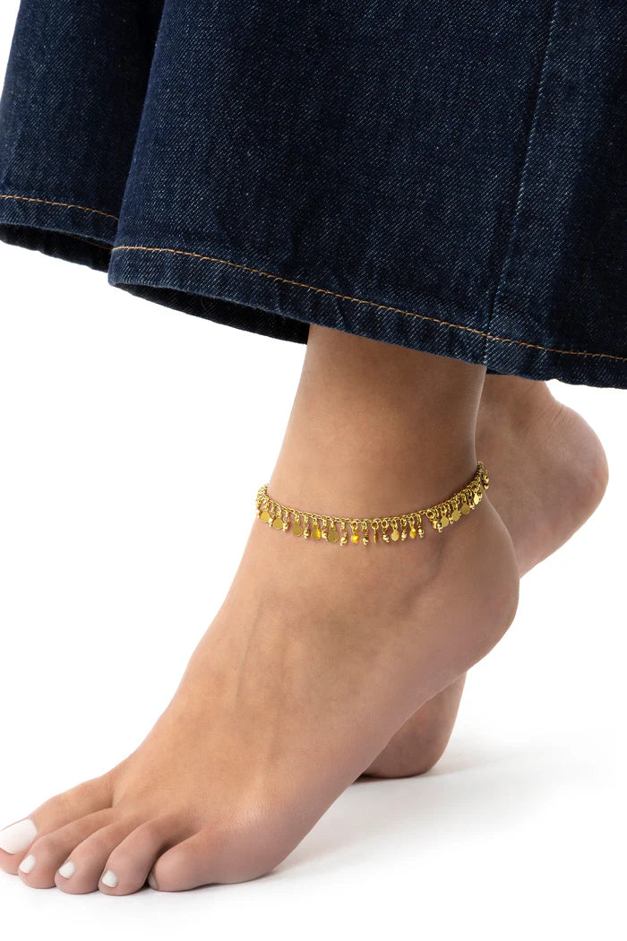 ANKLET MINI COINS