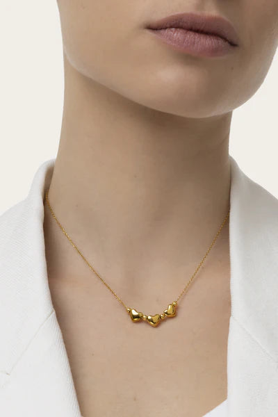 COLLANA TRE CUORI