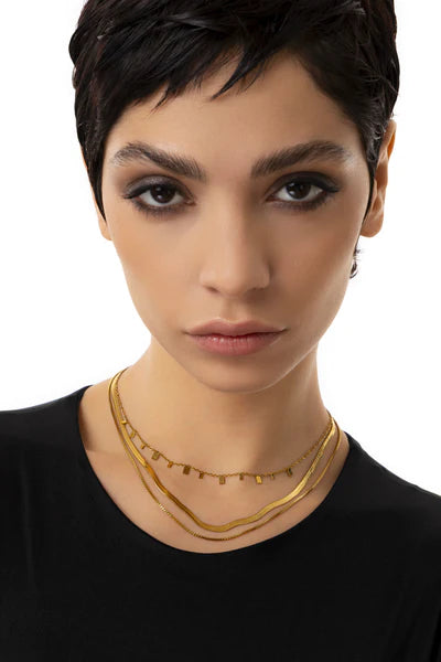 COLLANA 3 CATENE MIX