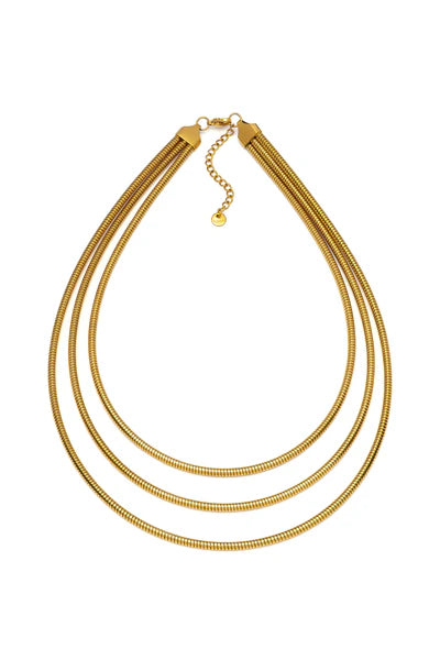 COLLANA 3 CATENE SNAKE