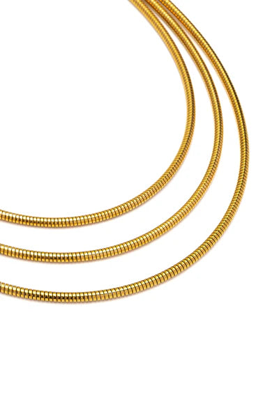 COLLANA 3 CATENE SNAKE