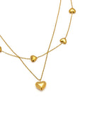 COLLANA 2 FILI CUORI