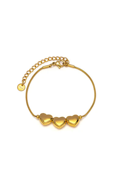 BRACCIALE 3 CUORI ESSENTIAL