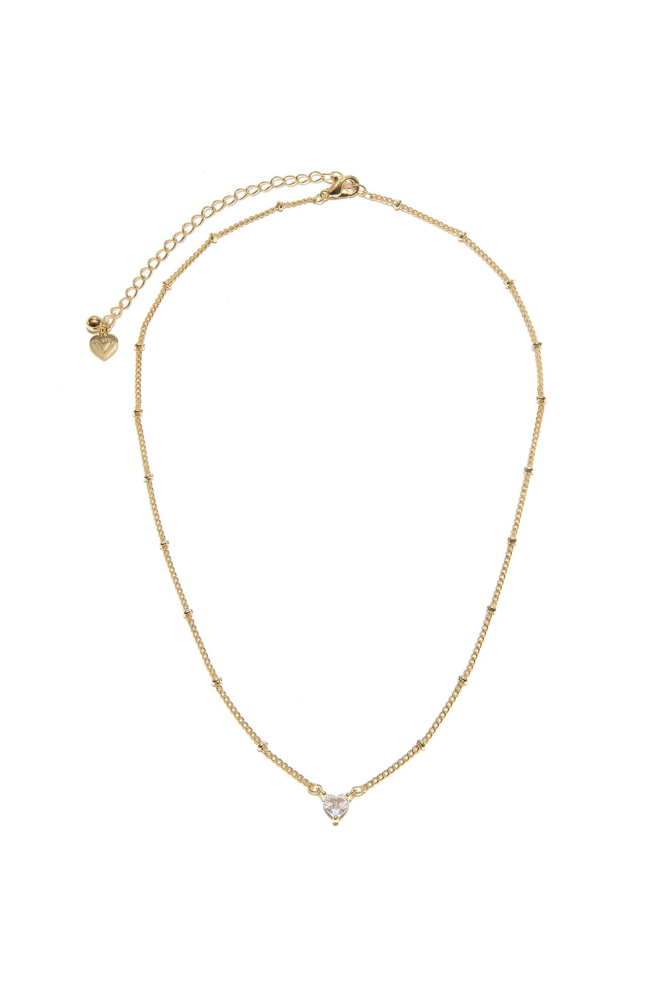 HEART SOLITAIRE NECKLACE
