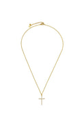 COLLANA CROCE PAVÉ