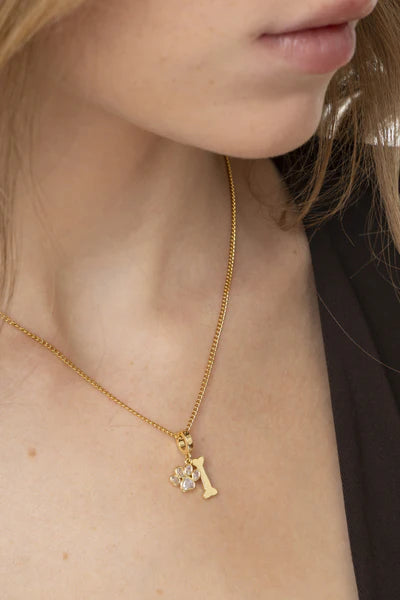 DOG LOVER CHARM NECKLACE