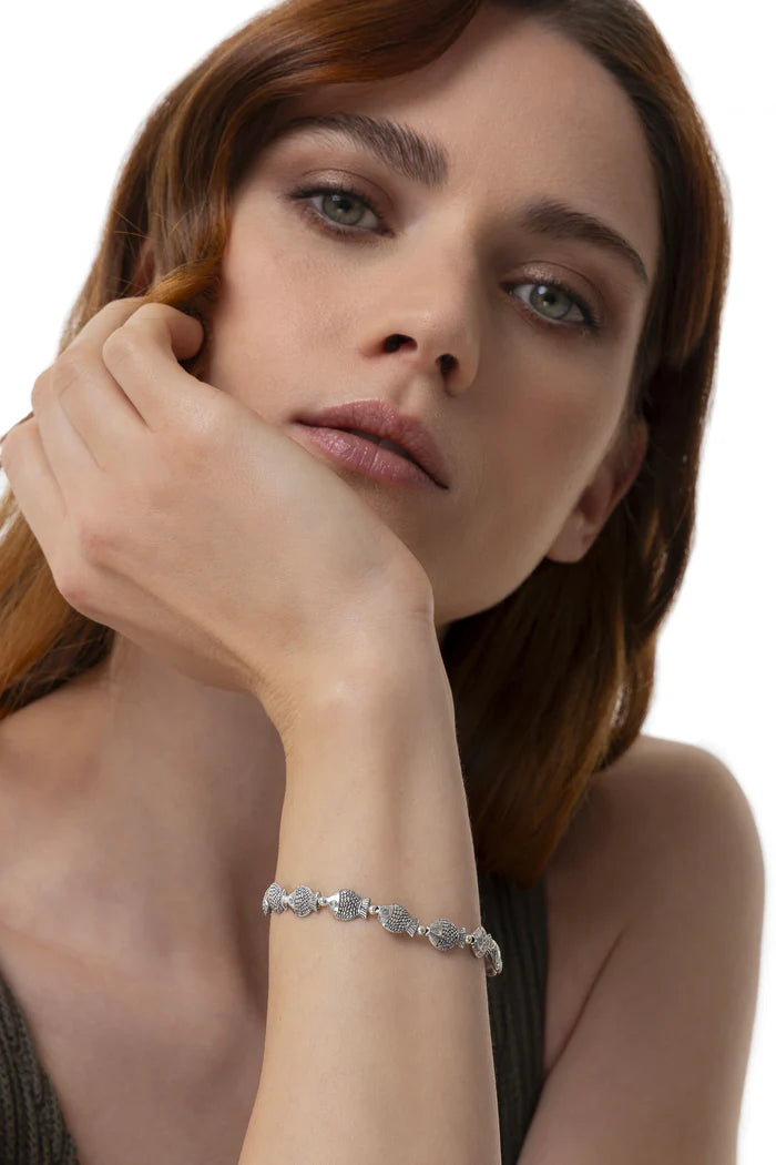BRACCIALE ELASTICO CUORI DESIGN