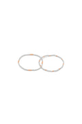 PINK STONE ELASTIC BRACELETS