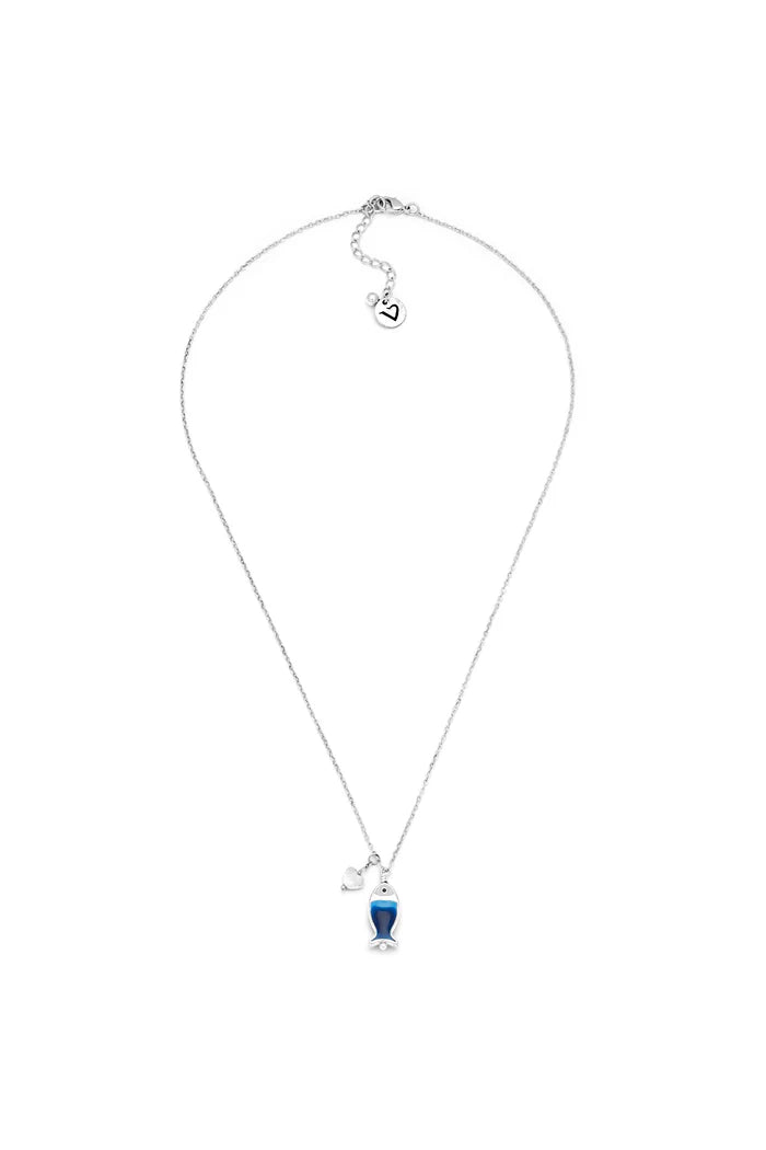 COLLANA PESCIOLINO BLU