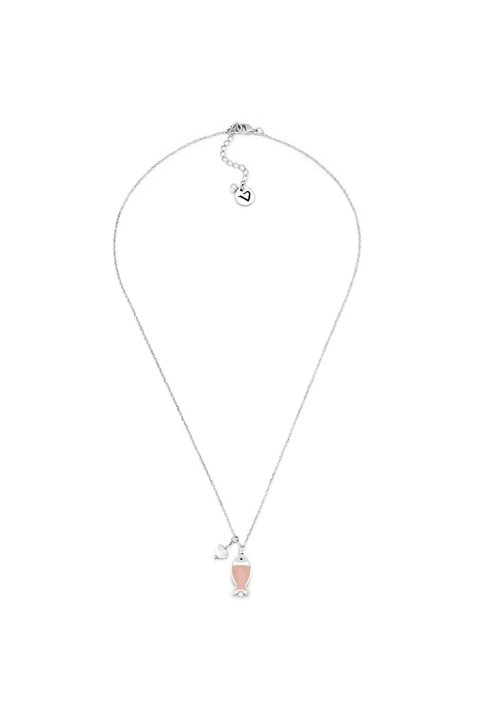 COLLANA PESCIOLINO ROSA