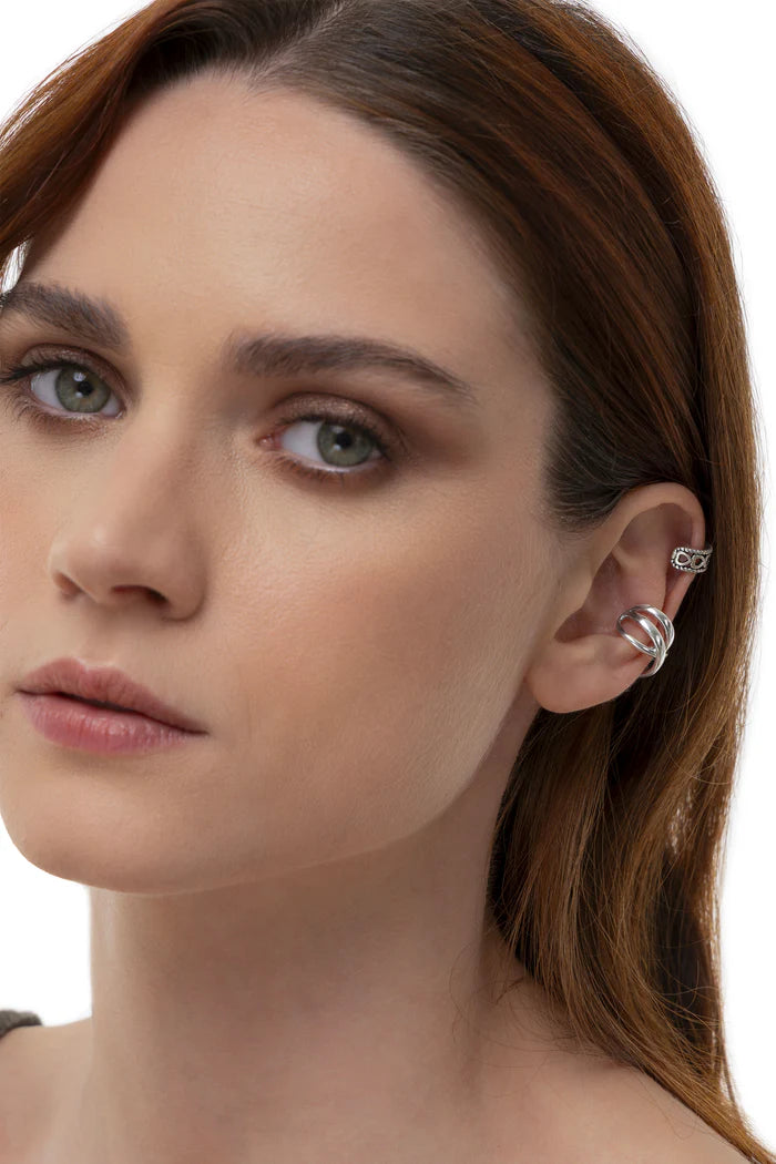 SET 2 HEART EAR CUFFS