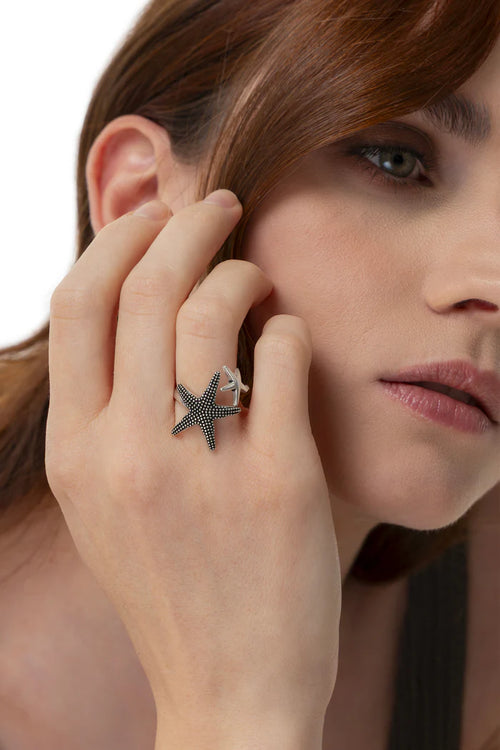 ANELLO 2 STELLE MARINE