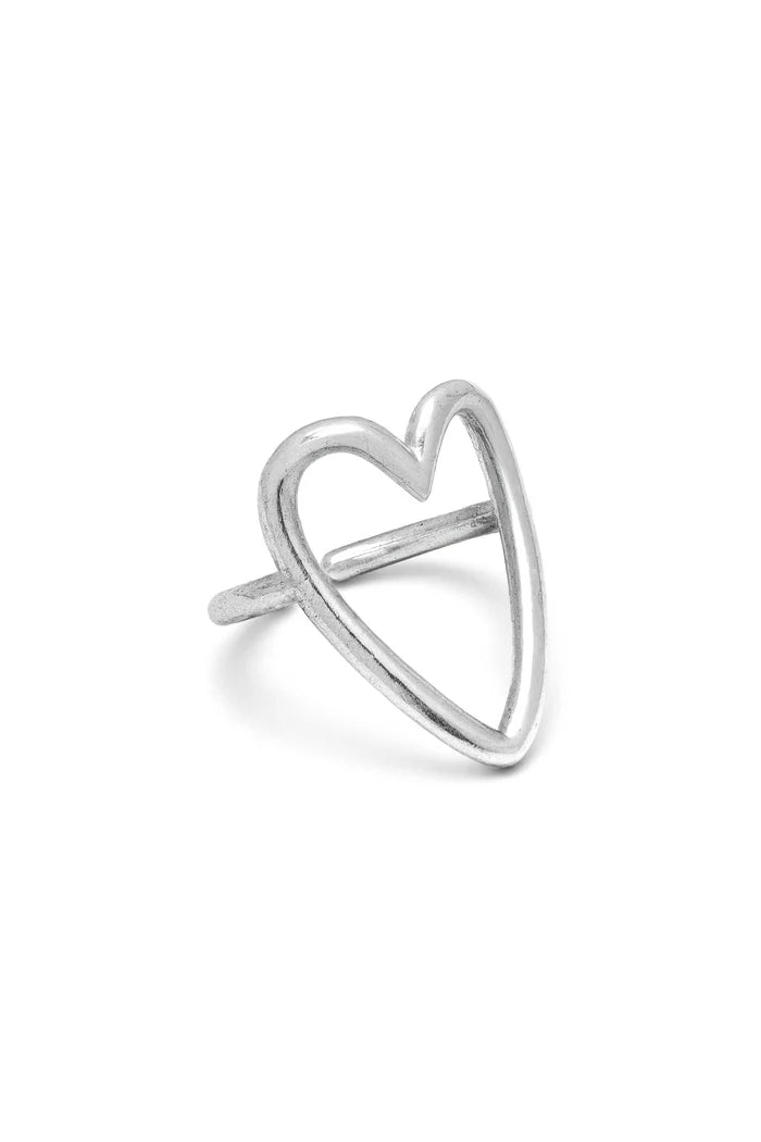HEART SILHOUETTE RING