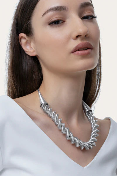 COLLANA MOLLA INTRECCIATA