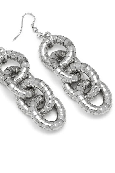 ORECCHINI CATENA SERPENTE