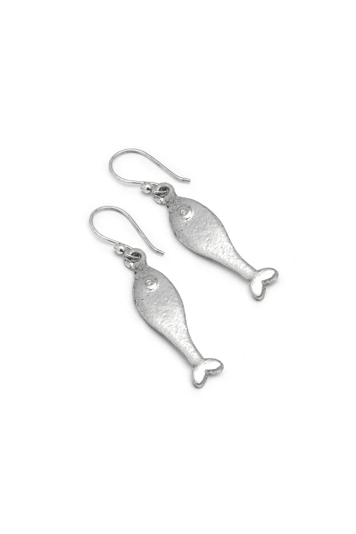 FISH EARRINGS SILVER