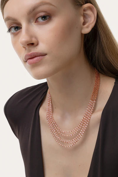 COLLANA MULTIFILI CRISTALLI