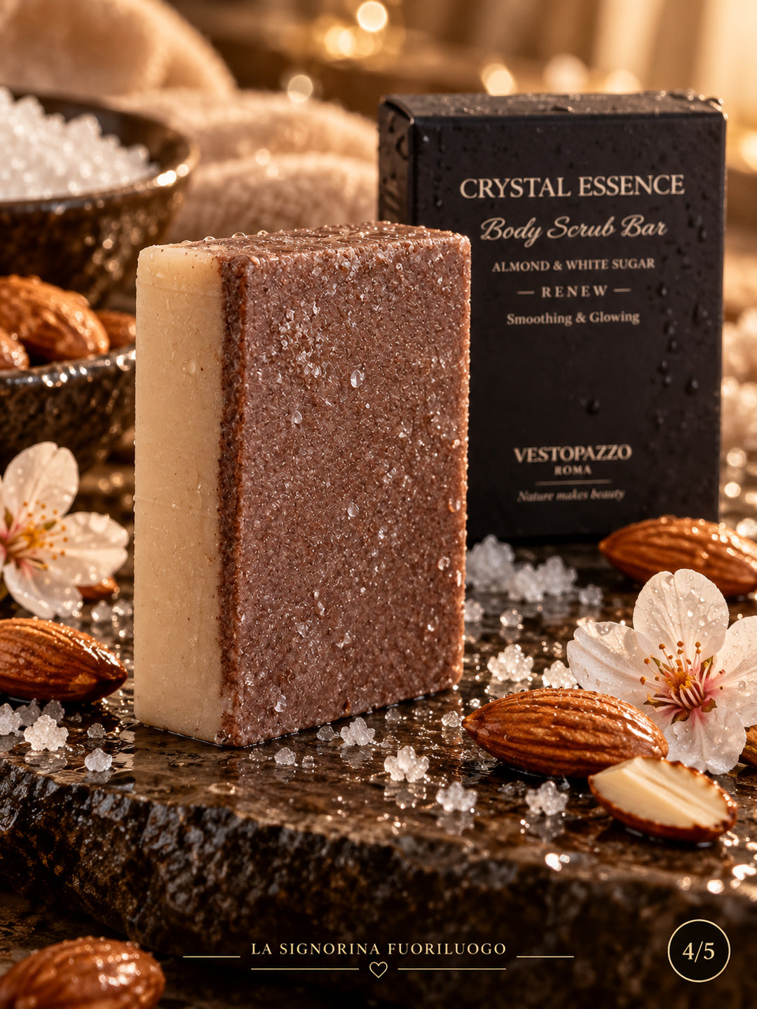 Crystal Essence Body Scrub Bar